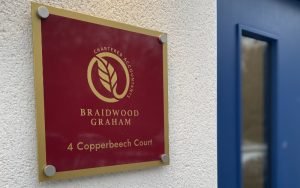 Braidwood Graham Accountants - Office front door pic